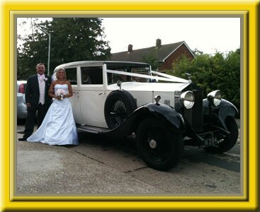 Rolls Royce 20/25 Wedding Photo