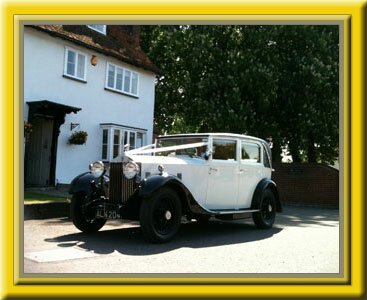 Rolls Royce 20/25 Wedding Photo