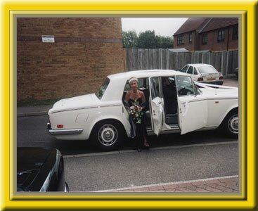 Rolls Royce Silver Shadow Wedding Photo