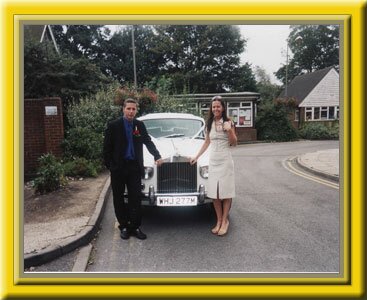 Rolls Royce Silver Shadow Wedding Photo