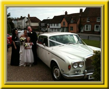 Rolls Royce Silver Shadow Wedding Photo