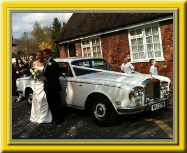 Rolls Royce Silver Shadow Wedding Photo